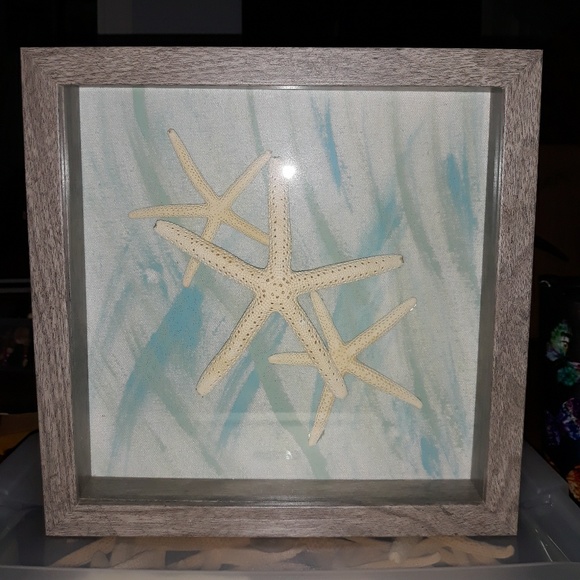 50% off Seafoam Splash Starfish Shadow boxes - Picture 2 of 2